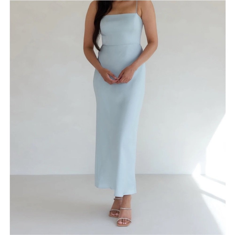 Park & Fifth Maxine Light Blue Dress
